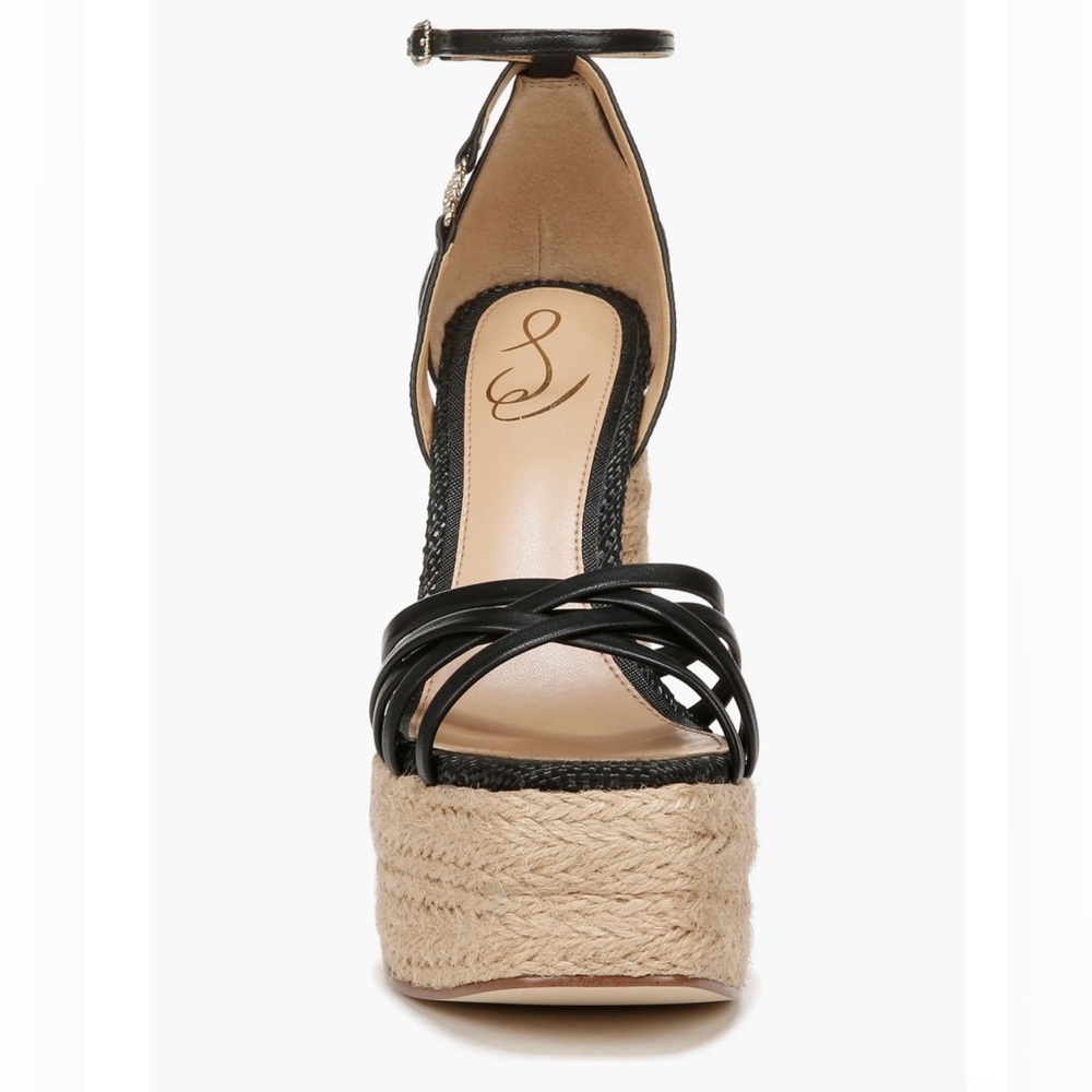 Sam Edelman Kade Ankle Strap Espadrille Heels Platform Sandals Size 8.5 NEW - Picture 6 of 16